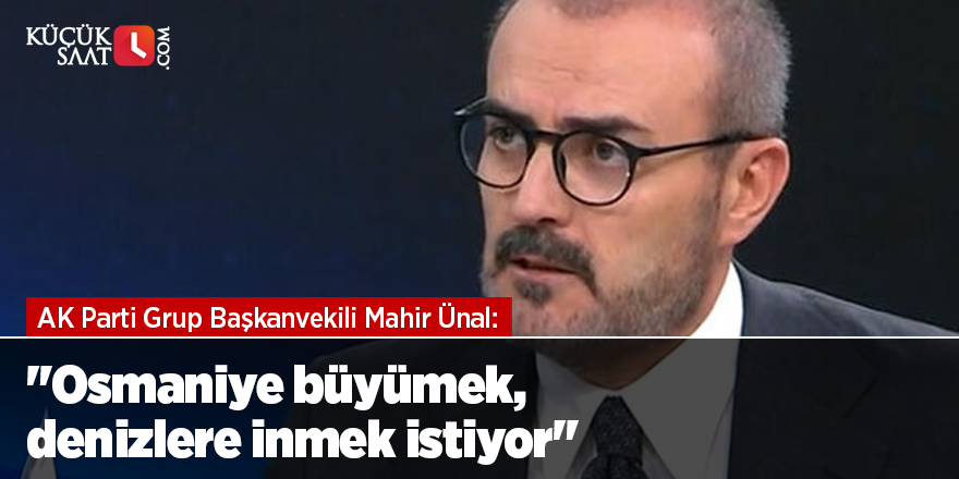 "Osmaniye büyümek denizlere inmek istiyor"