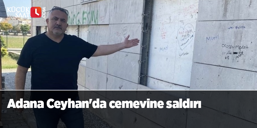 Adana Ceyhan'da cemevine saldırı