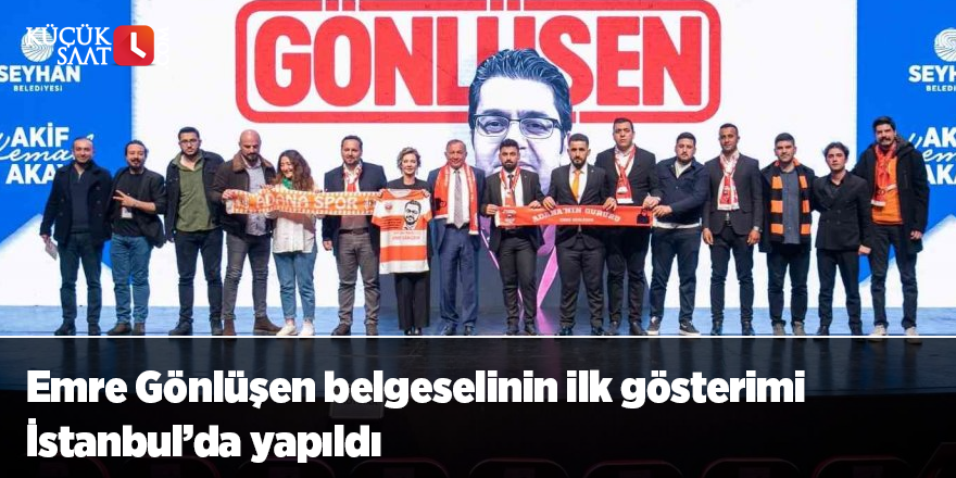 Emre Gönlüşen belgeselinin ilk gösterimi İstanbul’da yapıldı