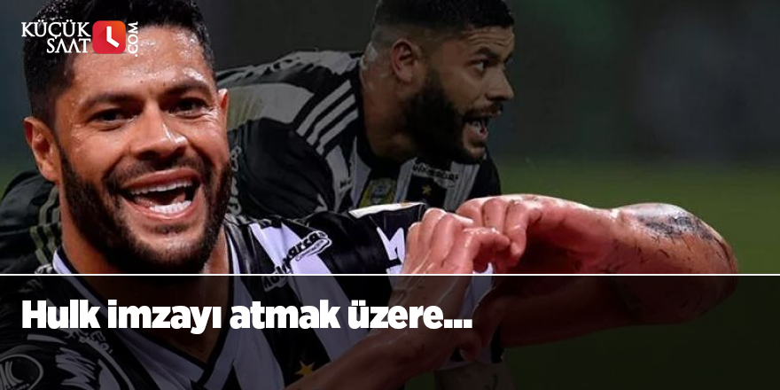 Hulk imzayı atmak üzere...