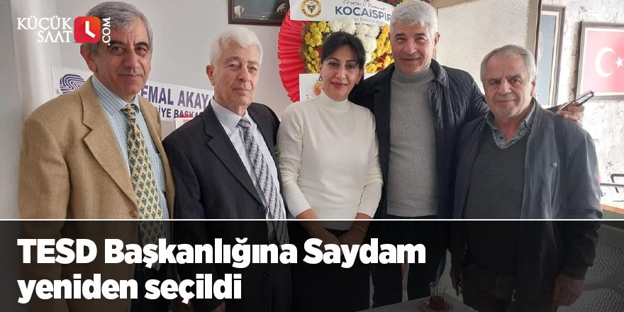 TESD Başkanlığına Saydam yeniden seçildi