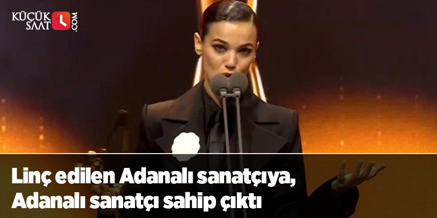 Linç edilen Adanalı sanatçıya, Adanalı sanatçı sahip çıktı