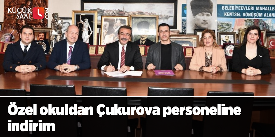 Özel okuldan Çukurova personeline indirim