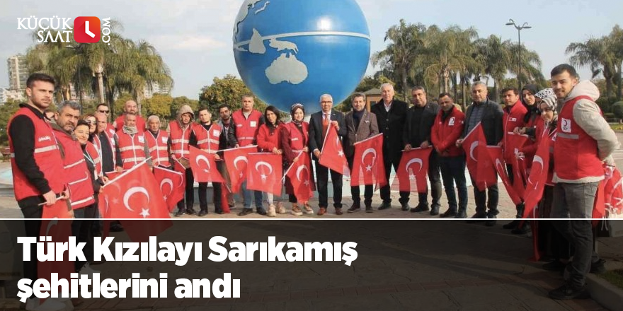 Türk Kızılayı Sarıkamış şehitlerini andı
