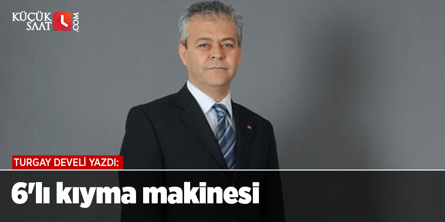 6'lı kıyma makinesi