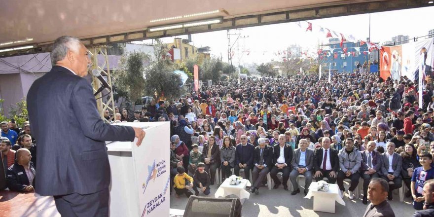 Başkan Karalar: “Adana’da dokunmadığımız köy, mahalle kalmadı”