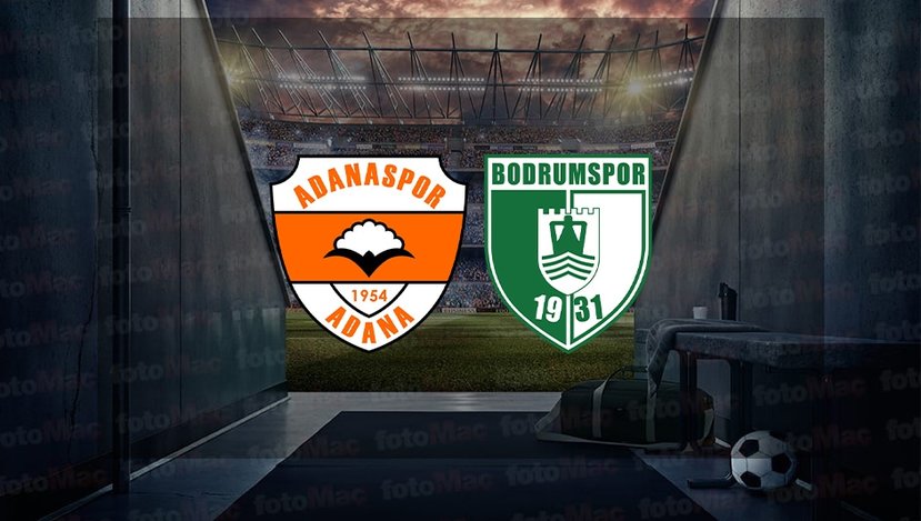 Adanaspor Bodrumspor maçı ne zaman, saat kaçta ve hangi kanalda canlı yayınlanacak?