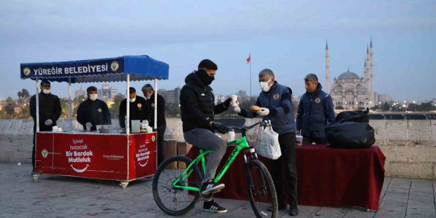 Taşköprü’de vatandaşlara sabah çorbası