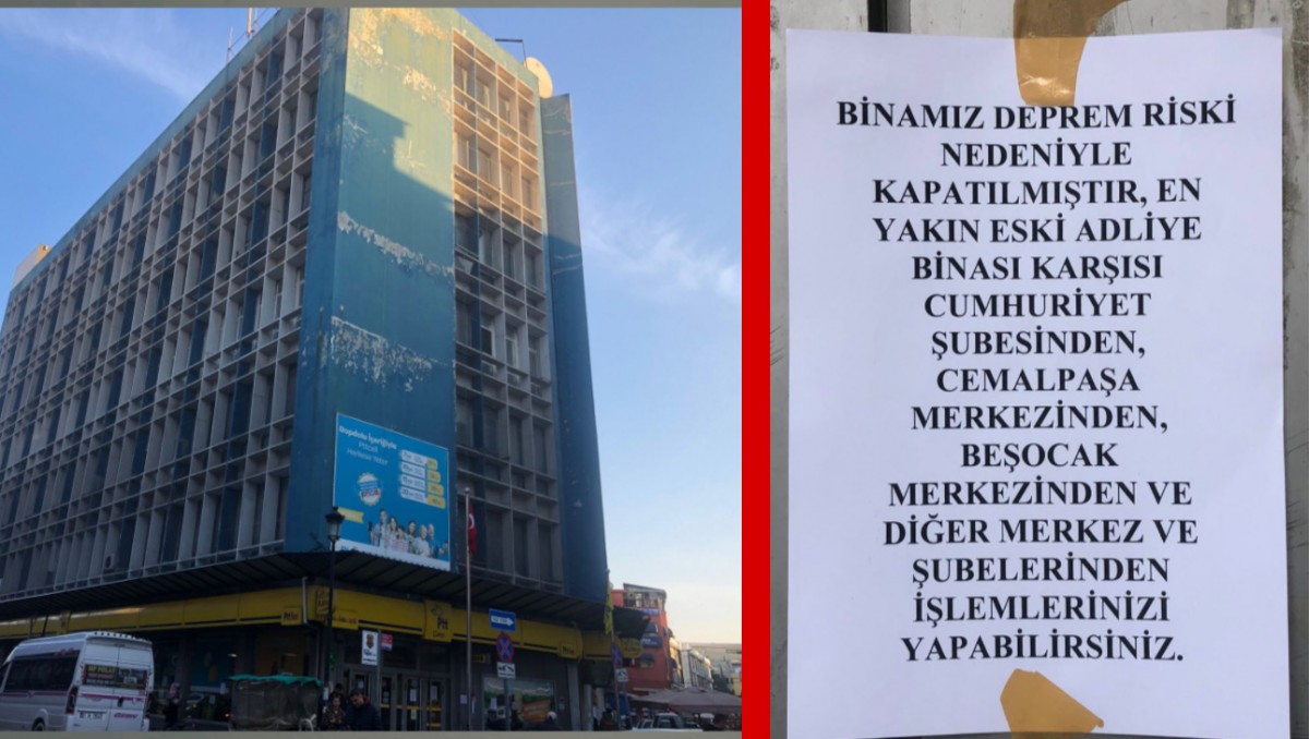 Adana'da Tarihi Büyük Postane boşaltıldı