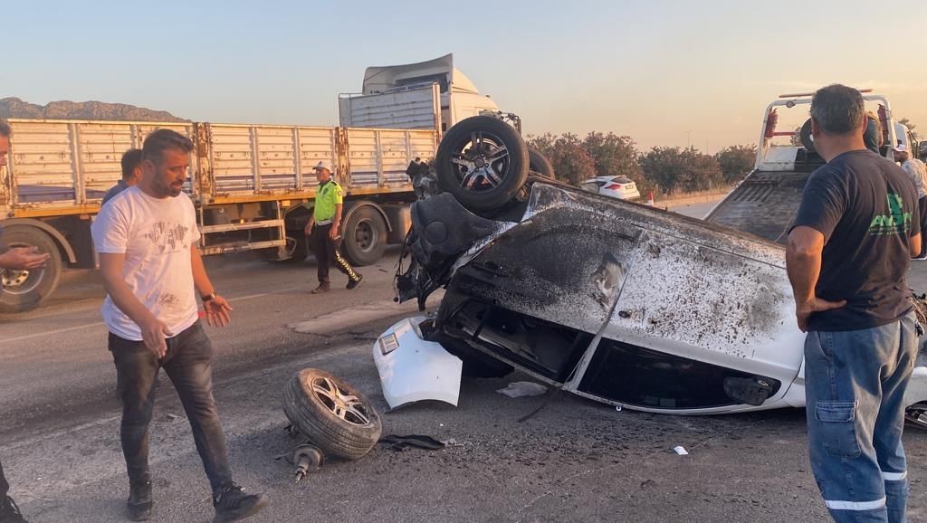 Adana’da trafik kazası: 5 yaralı