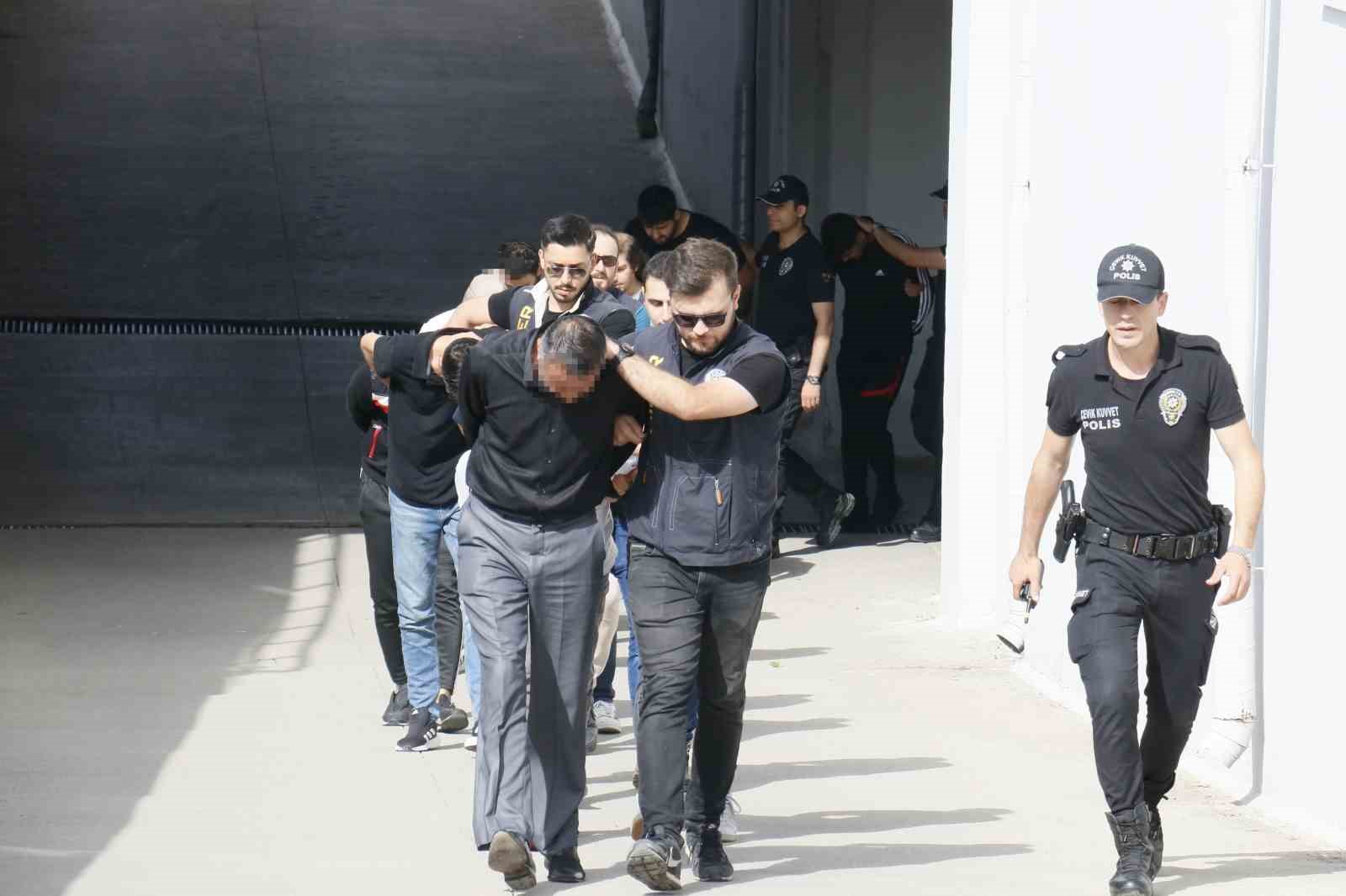 Adana’da 16 milyonluk “Sazan Sarmalı” operasyonunda 6 tutuklama