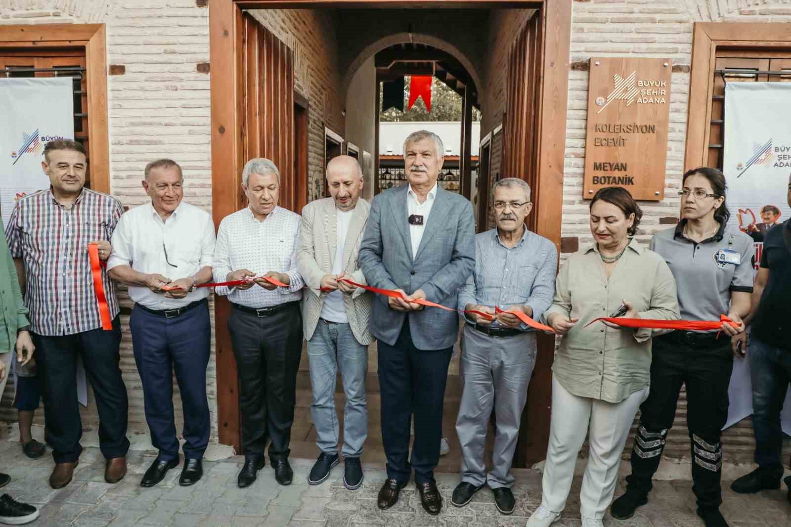 Bülent Ecevit Müzesi ve Meyan Botanik Kafe açıldı