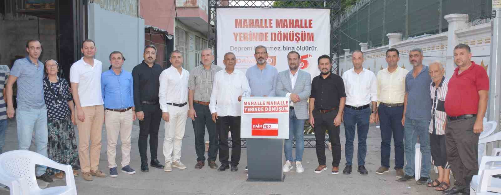 DAİMFED yerinde dönüşüm projesi başlattı