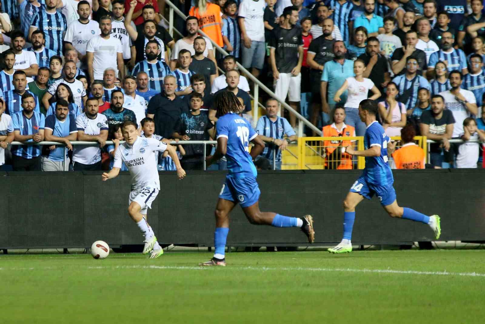 Adana Demirspor UEFA Konferans Ligi'ne penaltılarda veda etti
