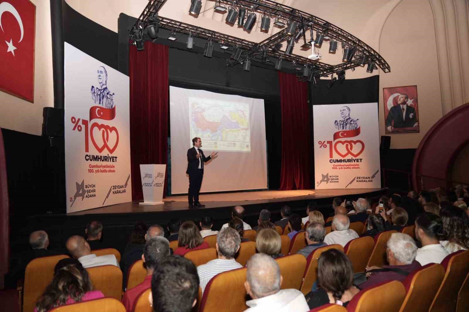 Cumhuriyetin 100. Yıl kutlamaları, “100. Yılda Cumhuriyet” konulu konferansla başladı