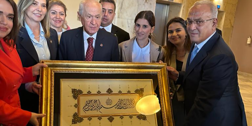 MHP Adana'dan Bahçeli'ye ziyaret