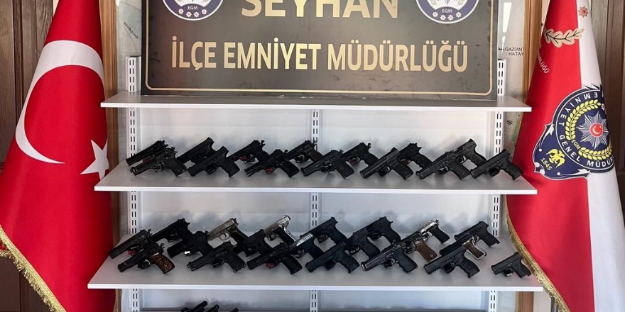 Adana polisi uyuşturucu ve ruhsatsız silaha geçit vermiyor
