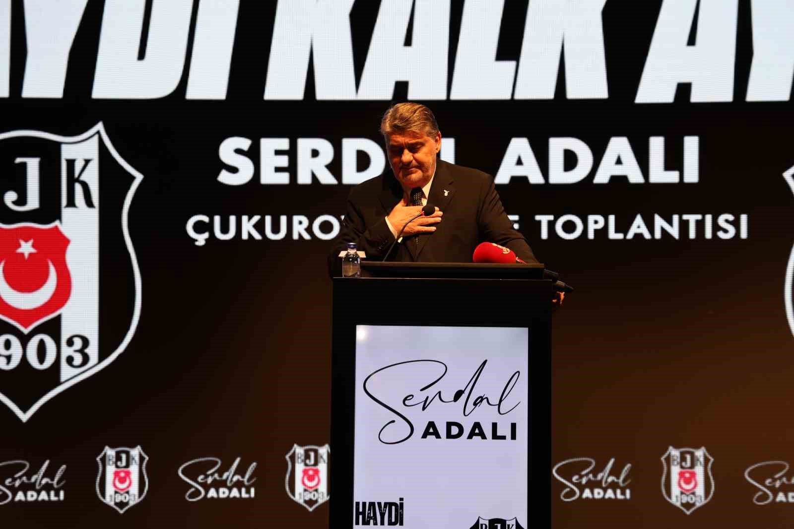 Adanalı Serdal Adalı memleketinde açıkladı: "Umarım ki 4 Aralık sabahı bambaşka bir Beşiktaş’la uyanacağız"