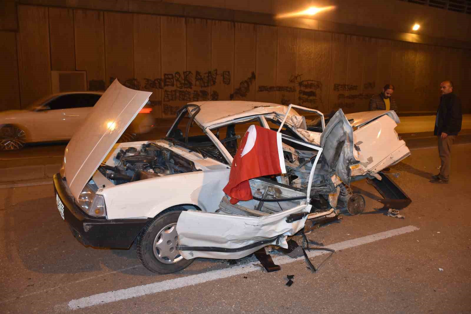 Adana’da asker uğurlama konvoyunda kaza: 4 yaralı