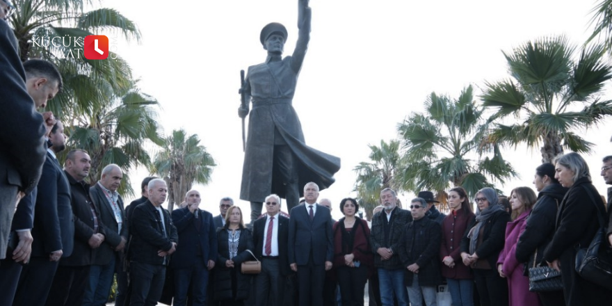 Şehit Asteğmen Mustafa Fehmi Kubilay, memleketi Kozan’da, adına yapılan parktaki anıtı önünde anıldı