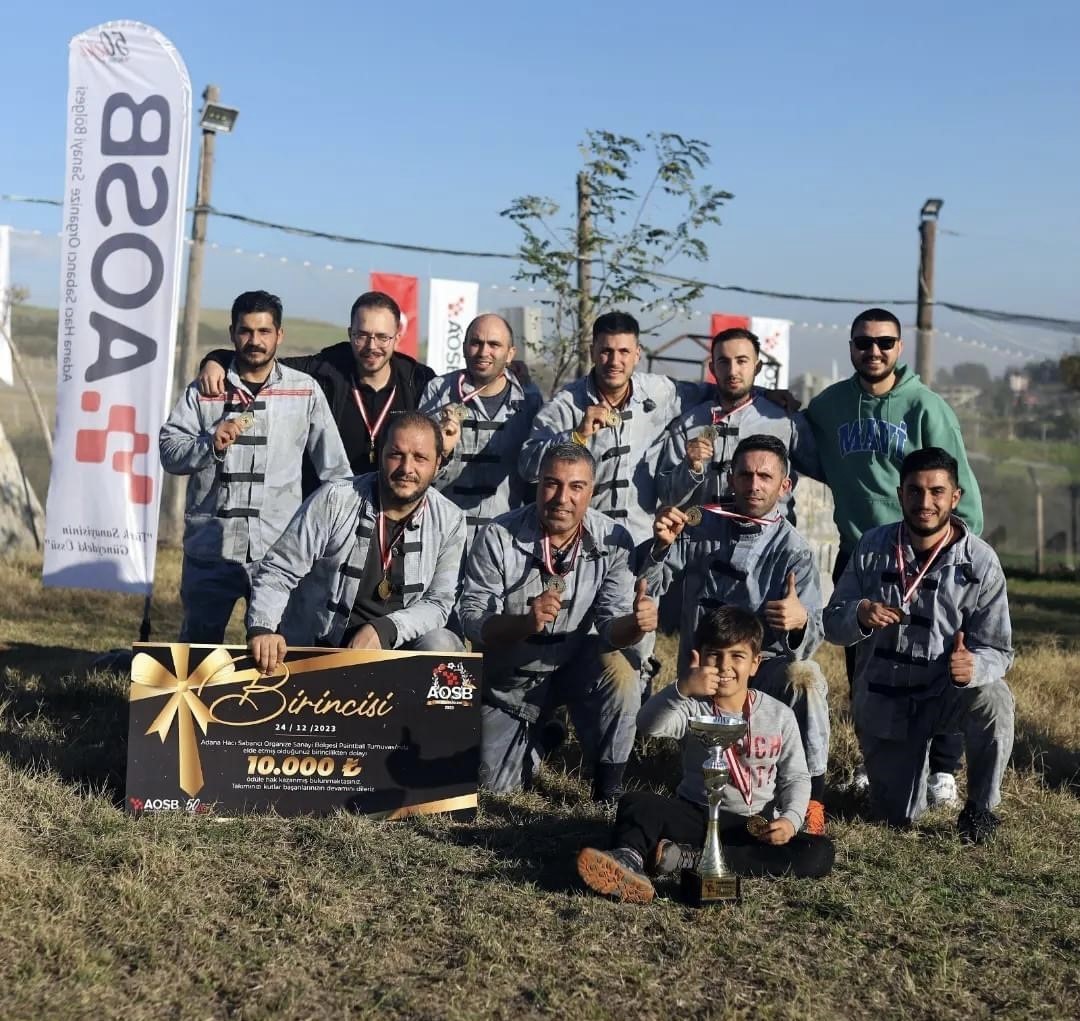 AOSB paintball turnuvası sonuçlandı