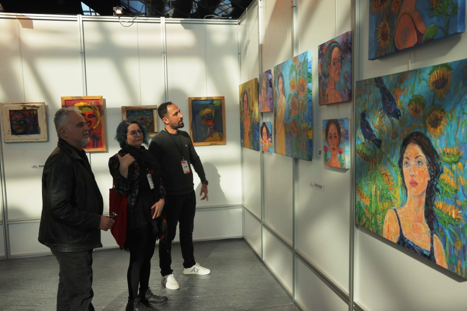 Adana'dan iki sanatçı Antalya Çağdaş Sanatlar Fuarı'na katıldı