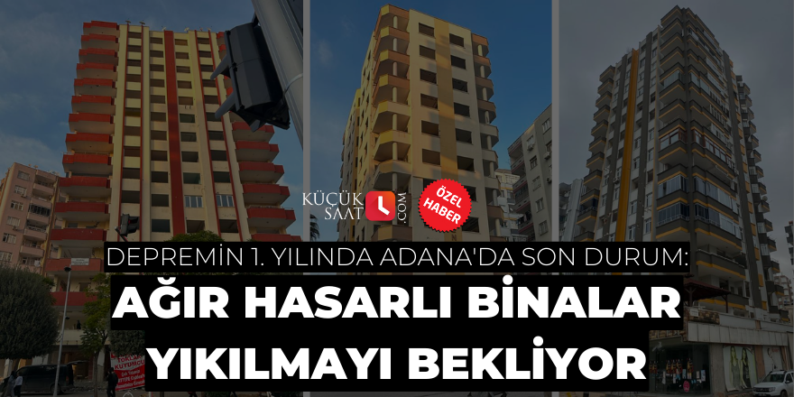 Depremin birinci yıldönümünde hasarlı binalar yıkılmayı bekliyor