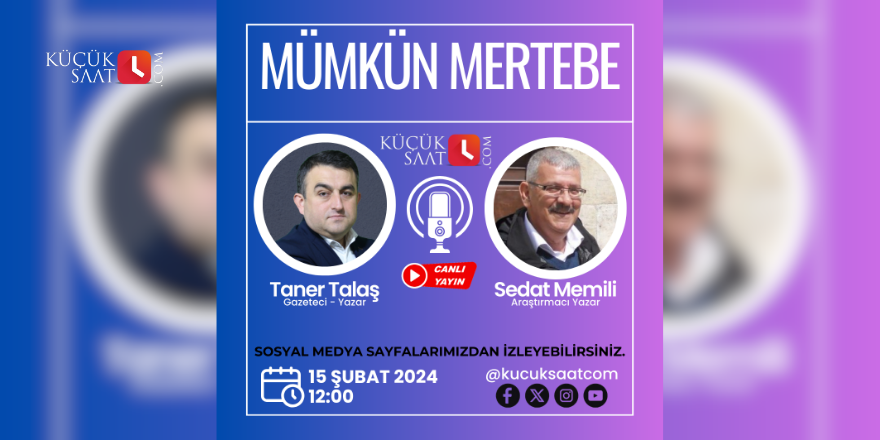 Adana'da siyaset kazanı kaynıyor, Taner Talaş ve Sedat Memili ile "Mümkün Mertebe"de bu haftanın konuları
