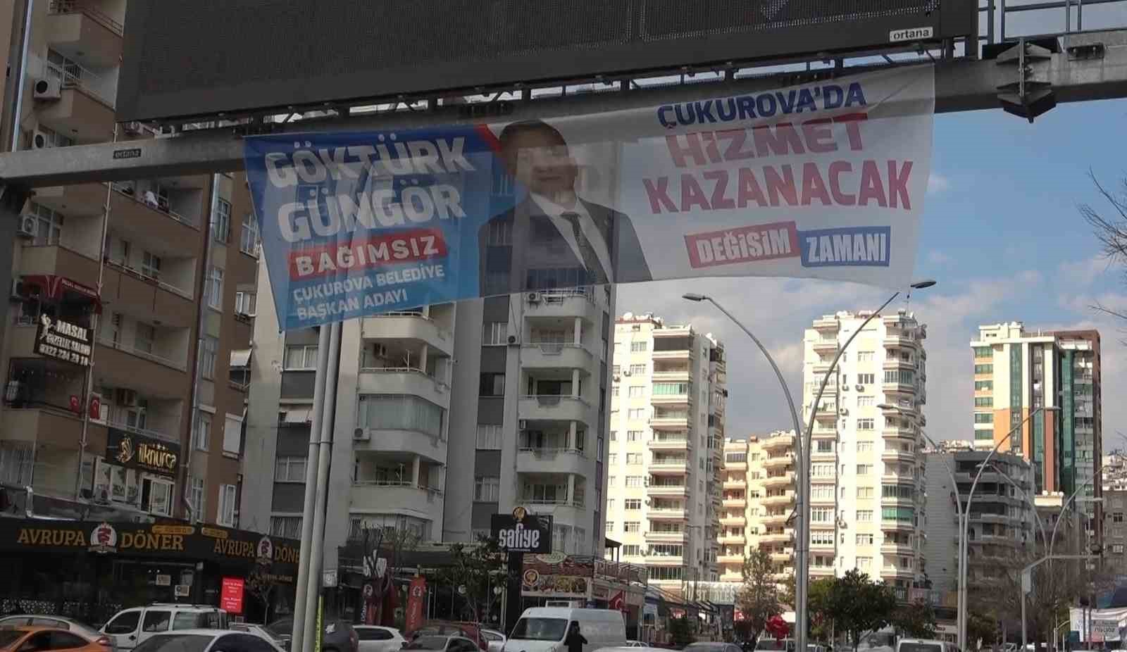 Seçim yarışı başladı, afişler çevre kirliliğine neden oldu