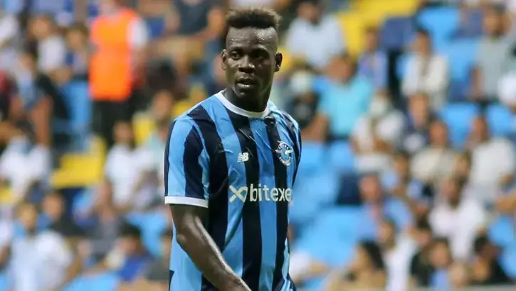 Adana Demirspor’da Balotelli sevinci