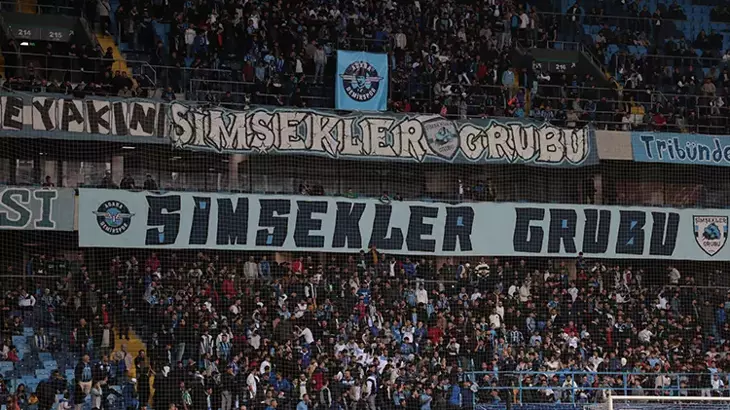 Adana Demirspor taraftarı takımını yalnız bırakmadı! On binlerce kişi tribünleri doldurdu