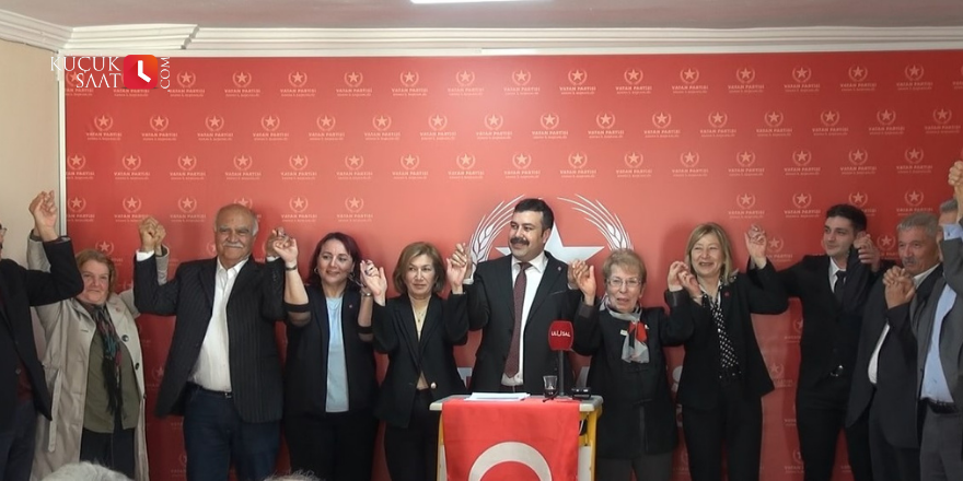 Vatan Partisi Adana İl Başkanlığı 31 Mart İdari Ve Mahalli Seçimler Adaylarını Tanıttı