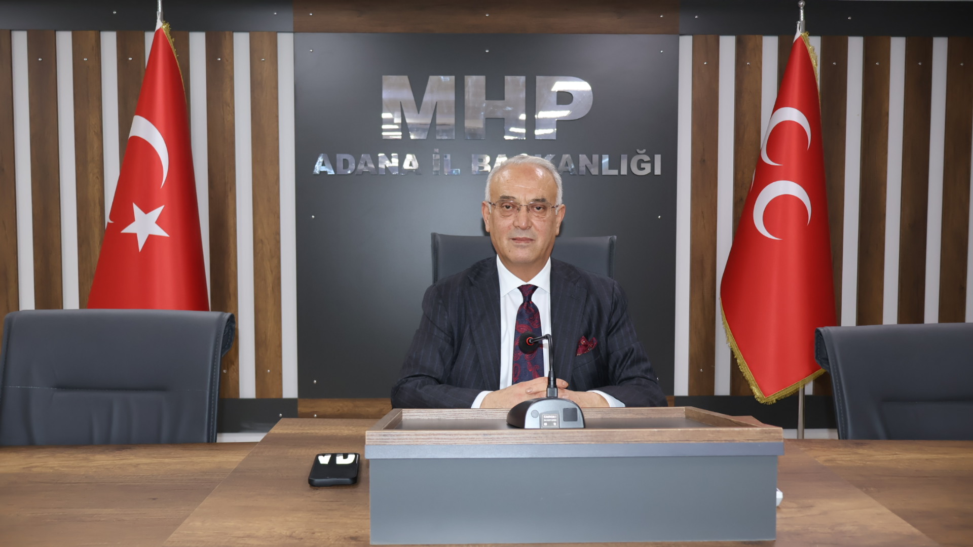 MHP İl Başkanı Yusuf Kanlı'dan çalışanlara iş, vatandaşlara hizmet güvencesi