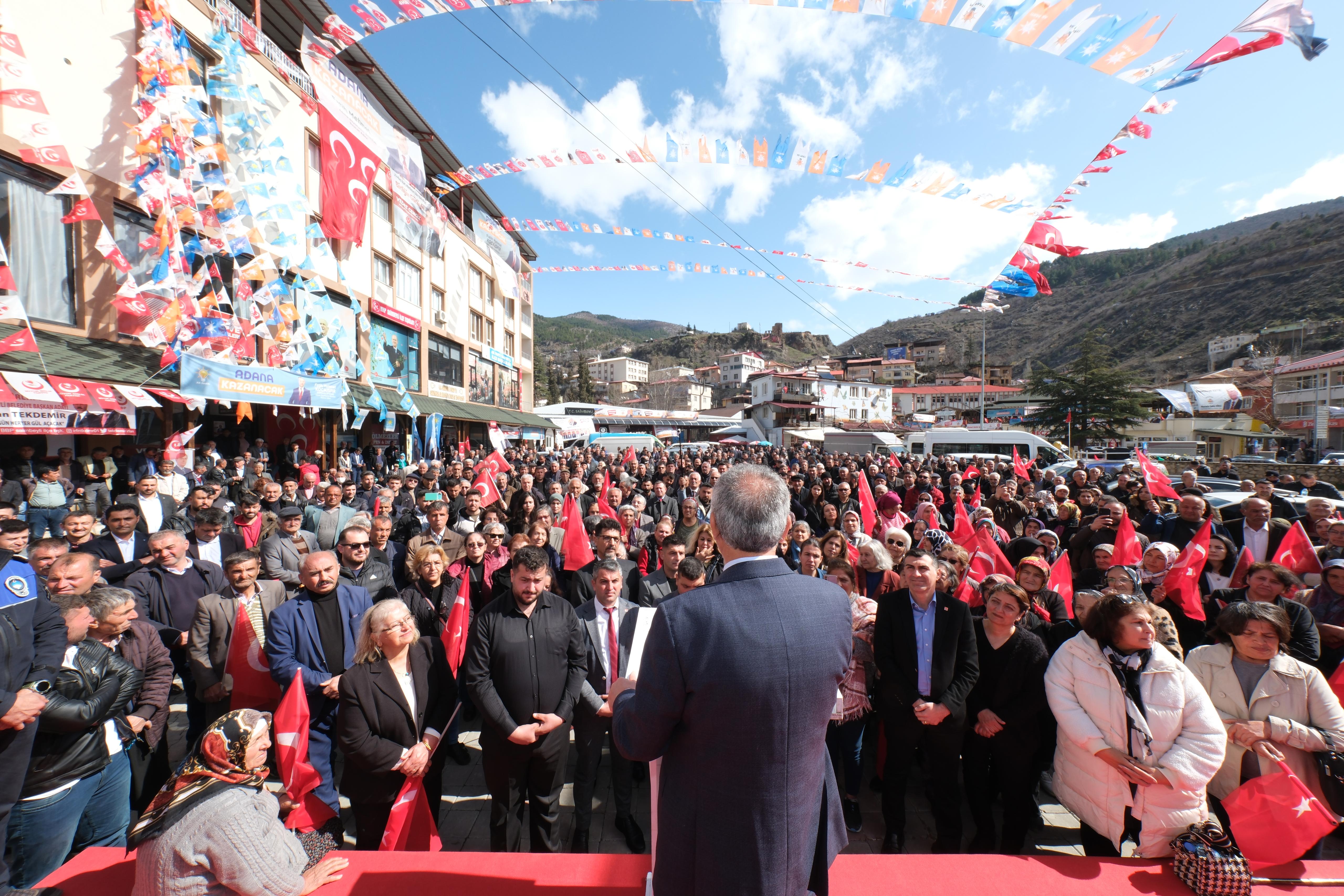 Zeydan Karalar: "Hizmet artarak sürecek"