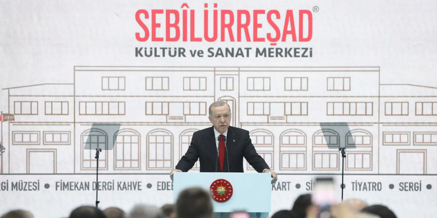 Erdoğan, Sebilürreşad Kültür ve Sanat Merkezi'nin açılışına katıldı