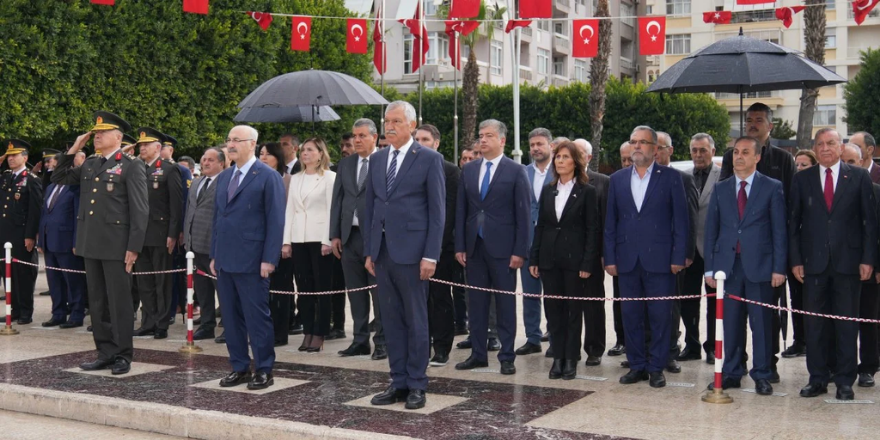 Atatürk’ün Adana’ya Gelişinin 101. Yıl Dönümü Kutlandı