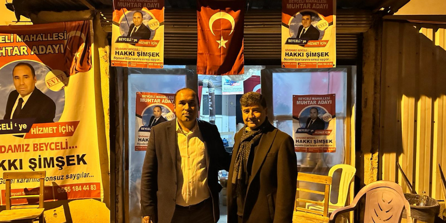 Adana yine farkını gösterdi: Başkan adayı gibi çalışan muhtar adayı seçim bürosu açtı