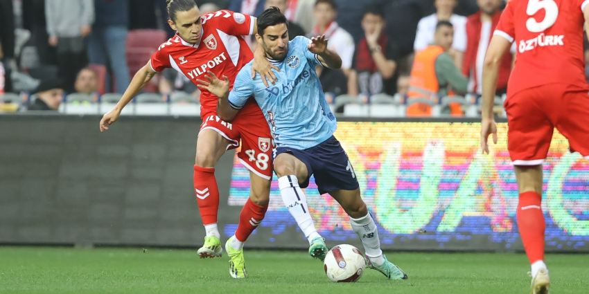 Samsunspor maçının istatistikleri...