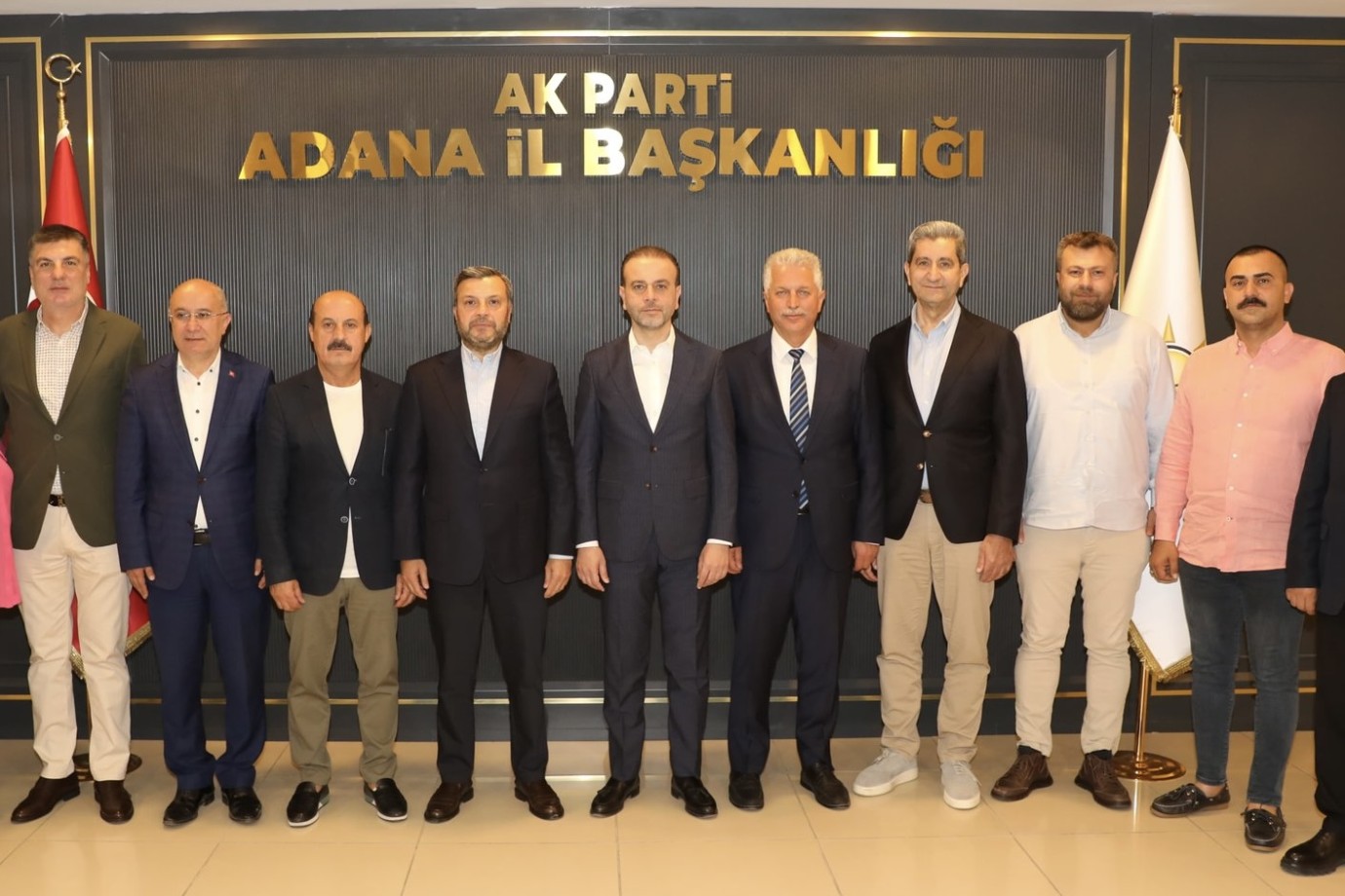 Kocaispir'den AK Parti İl Başkanlığı'na ziyaret