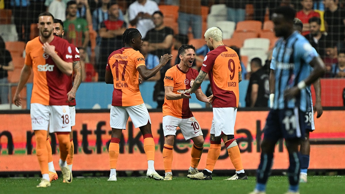 Galatasaray, Adana Demirspor deplasmanında rekorlar kırarak kazandı