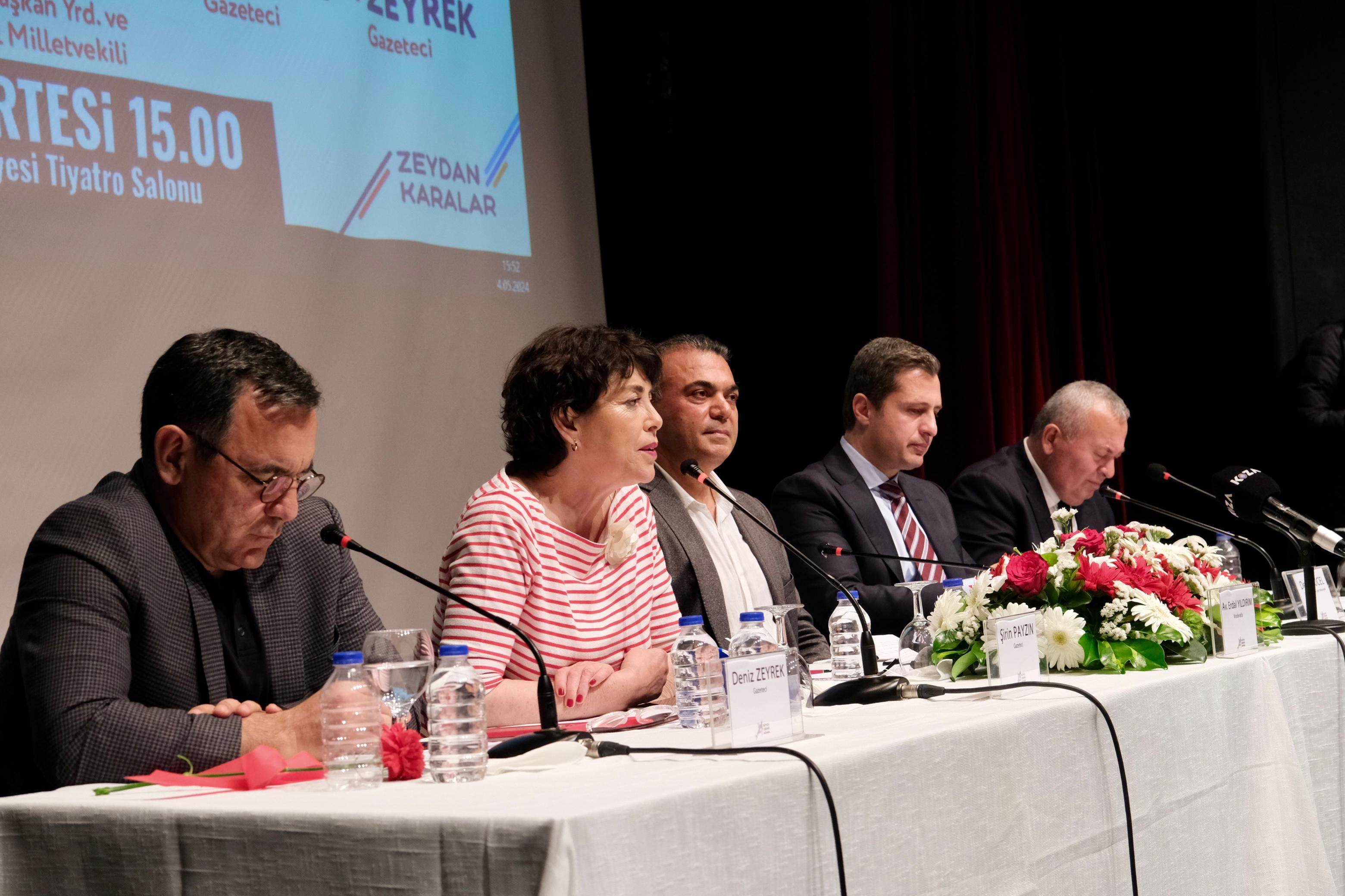 "Nasıl Bir Demokrasi Nasıl Bir Cumhuriyet" Paneli gerçekleştirildi