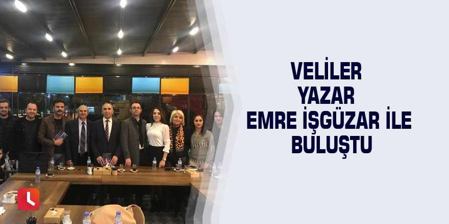 Veliler Yazar Emre İşgüzar ile buluştu