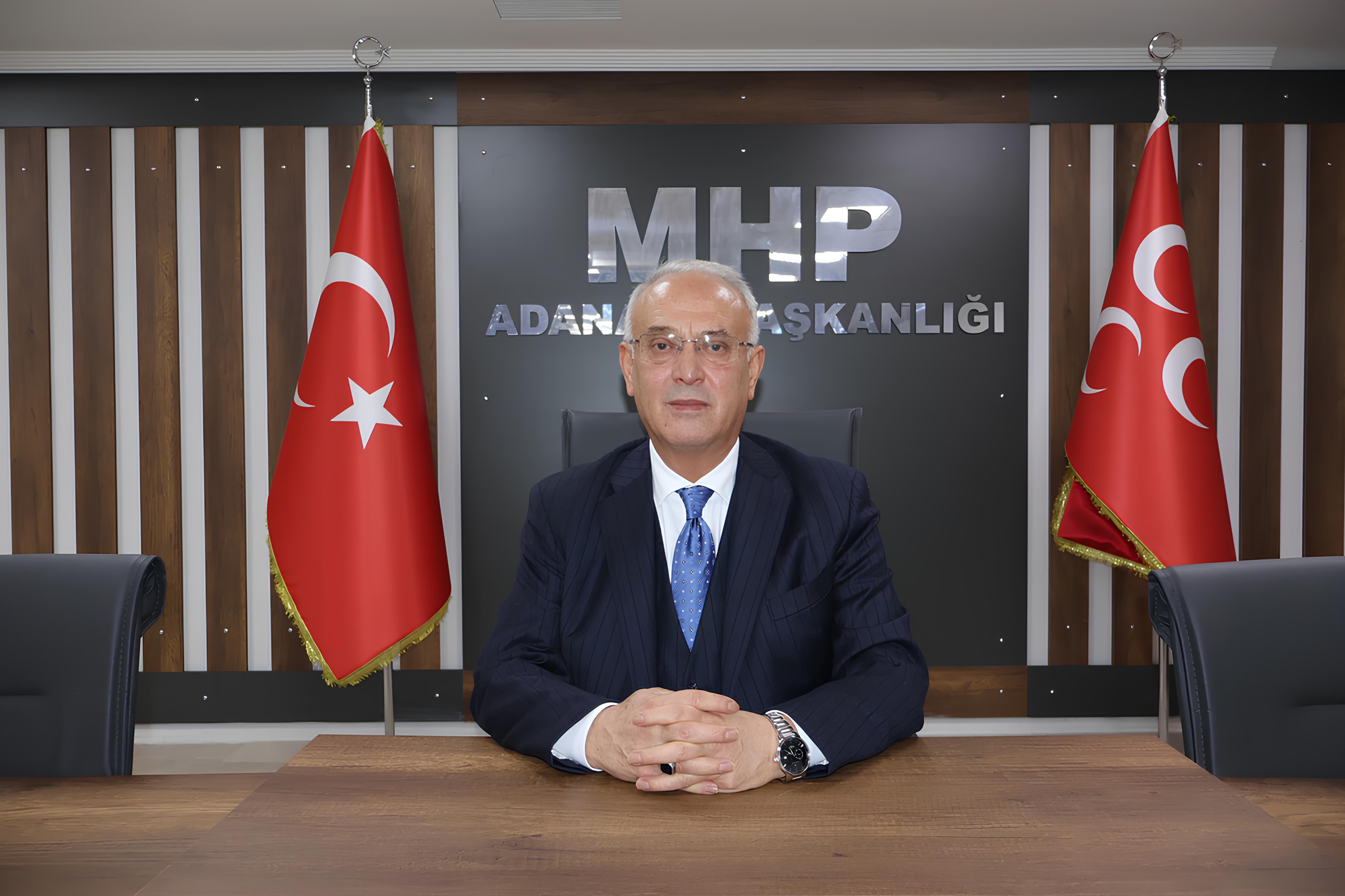 MHP İl Başkanı Yusuf Kanlı'dan Adana Demirspor'a destek mesajı