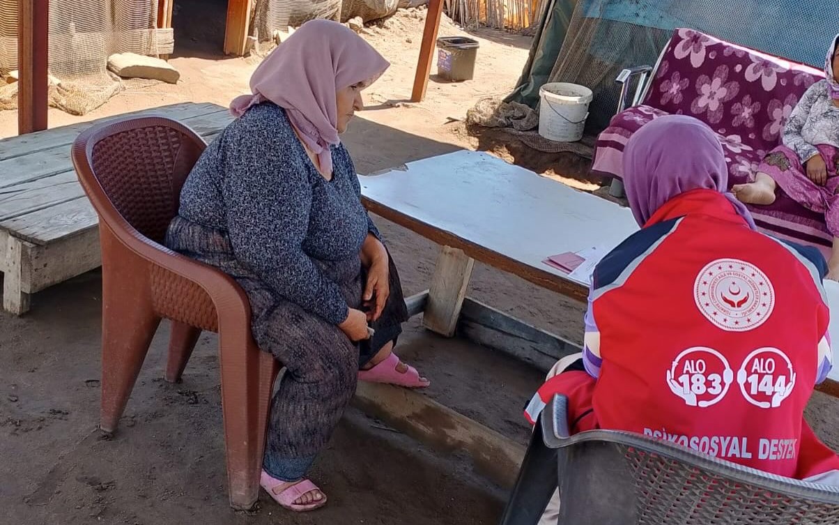 Gezici tarım i̇şçilerine ‘Psiko-Sosyal’ destek 