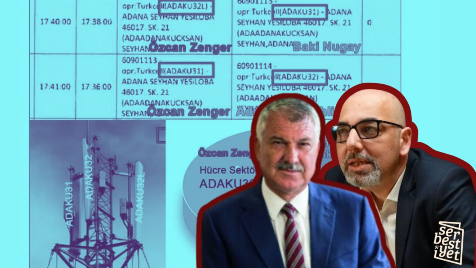 Zeydan Karalar’ı tutuklatan HTS kayıtları: “0-25 metre tespitleri, şahısların değil baz istasyonlarının uzaklığı”