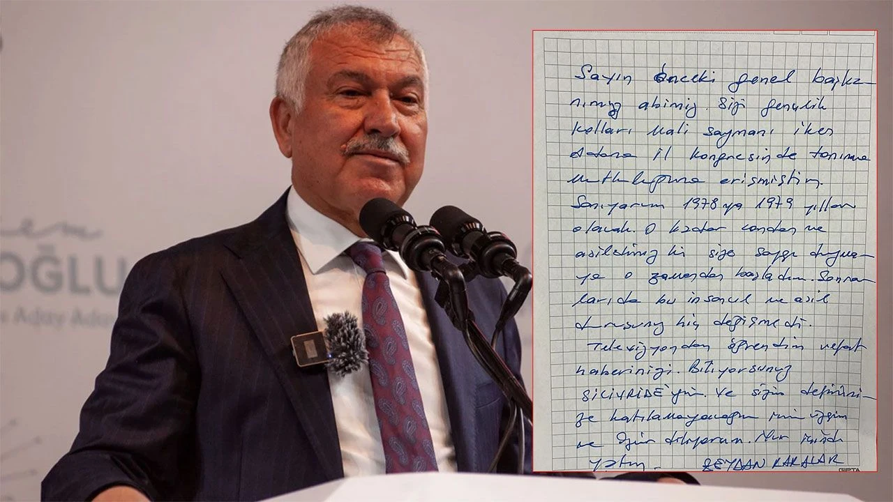 Zeydan Karalar'dan Altan Öymen’e duygusal veda