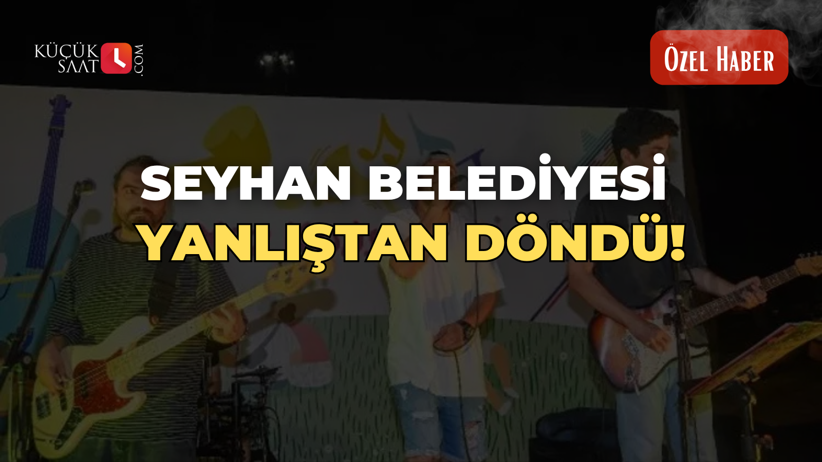 Seyhan Belediyesi yanlıştan döndü!
