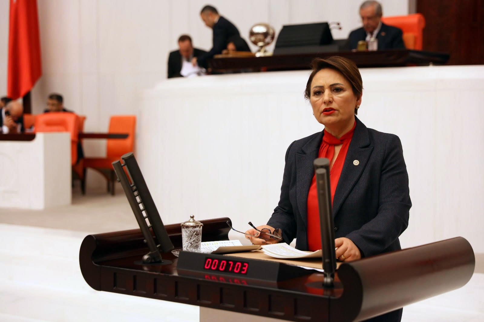 CHP Adana Milletvekili, TBMM Başkanlık Divanı Üyesi Dr. Müzeyyen Şevkin, ekonomi temelli cinayet ve intiharların arttığını vurguladı