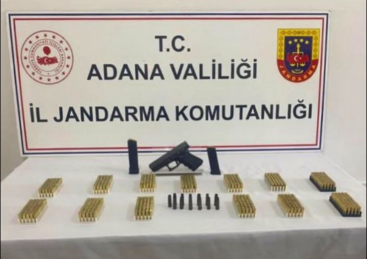 Ceyhan’da kaçak silah operasyonunda 1 gözaltı