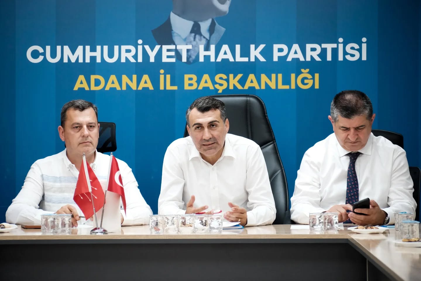 CHP Heyetinden dolmuş esnafına teşekkür 